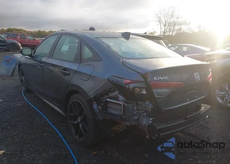 2025 Honda Civic Sport из США, поврежденный, VIN 2HGFE2F53SH549055